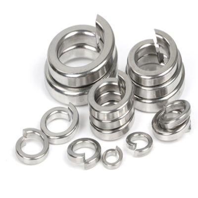 DIN 128A Curved Spring Lock Washer Carbon Steel 65mn Black Anodize, SUS304, 316 Passivated with Diameter M1.25-30