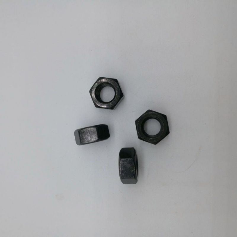 DIN934 Black Finished Hex Nuts Hexagon Head Nut