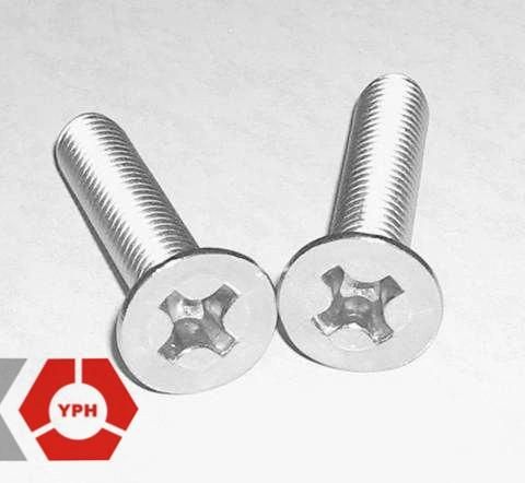 DIN 965 Cross Recessed Countersunk Head Flat Head Machine Screw Bolt