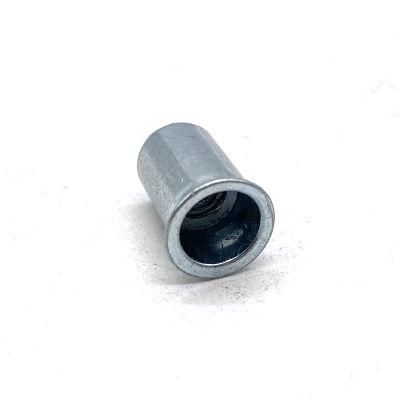 Flat White/Yellow Zinc Plated Waterproof Blind Carbon Steel Heavy-Duty Threaded Insert Rivet Nuts