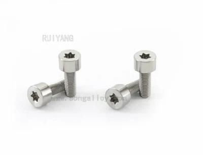 Titanium Gr1, Gr2, Gr5 Torx Socket Cap Head Machine Screws