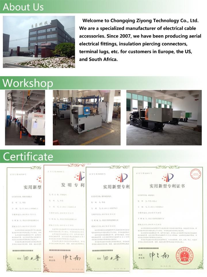 High Voltage Insulation Piercing Connector 20kv Series