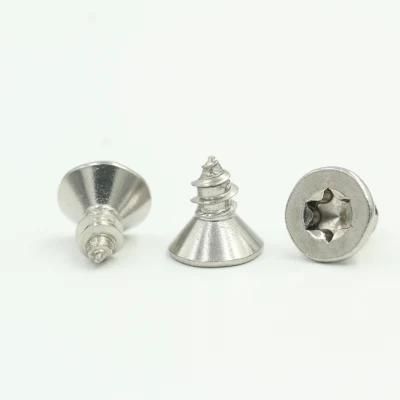 Customized Stainless Steel Flat Head Hexagon Precision Screw