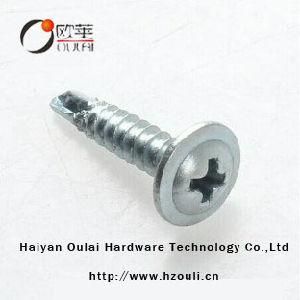 Wafer Head Self Drilling Tapping Screw Modify Truss Screw with Zinc Plated Good Quality