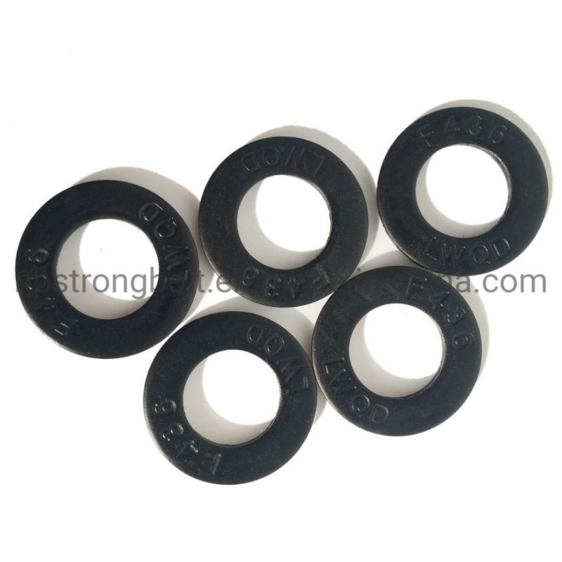 F436 Flat Washer with Black