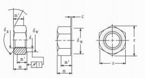 Stainless Steel Heavy Nut