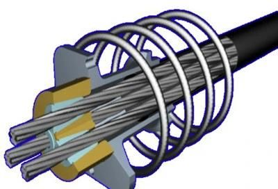 Prestressed Tensioning Device Multi-Holes Anchor