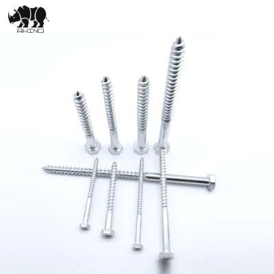 Hex Head Slotted Head Wood Screw DIN571 Drywall Screw Price