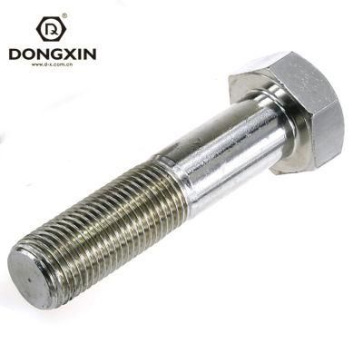 Polishing Hot Galvanizing DIN 931 8.8 Grade Heavy Hex Bolt and Nut