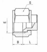Hydraulic Hose Adapter Jic Female 74° Seat Plug, Hose Nipple, Hose End, Hose Fitting