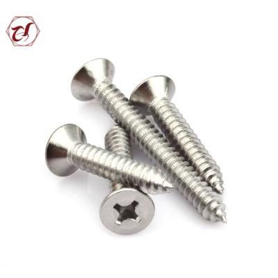 DIN 7982 A2 Full Thread Self Tapping Screw