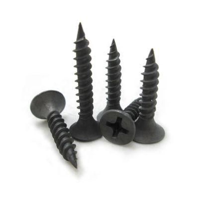 Black/Grey Phosphated Fine/Coarse Thread Bugle Head Phillips Drywall Screw