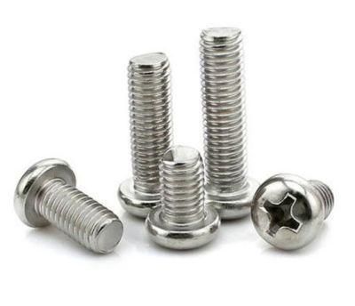M8-M10 Cross Pan Head Screw Machine Wire Round Head Cross Head Screw M2-M6