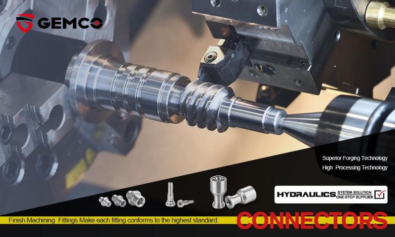 Coupling hydraulic stainless steel two piece Fitting