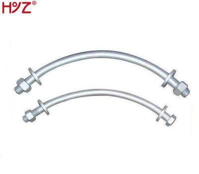 Grade 8.8/10.9 Carbon Steel Segment Bolt with Nut and Washer