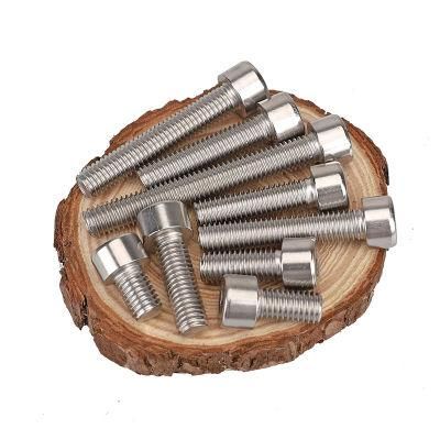 High Quality 201 Stainless Steel No Knurled Allen Cap Head Screw DIN 912