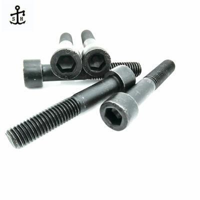 DIN 912 Carbon Steel Black Color Class 8.8 Hexagon Socket Allen Head Cap Screw M10 Made in China