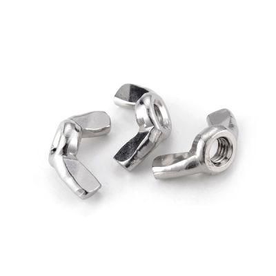 304 Stainless Steel Butterfly Locking Forging Wing Nuts M3 M4 M5 M6