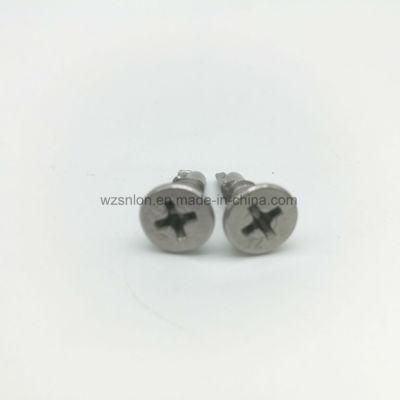 DIN7504 Flat Head Phillips Self Drilling Screw Ppap Level 3