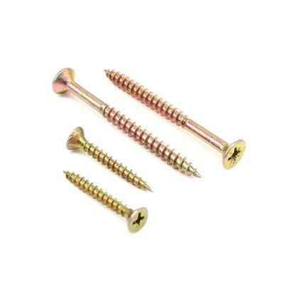 Hardware Pozi Double Csk HD Hardened Single Thread Chipboard Woodscrew
