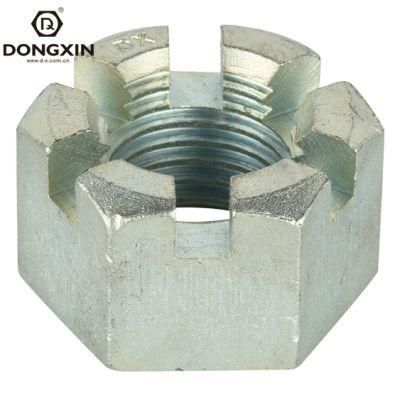 Direct Selling DIN935 Carbon Steel Hexagon Slotted Nut Castle Nut