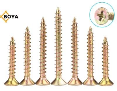 DIN7505 China Spax Screws MDF Screw Double Pozi Drive Chipboard Screw