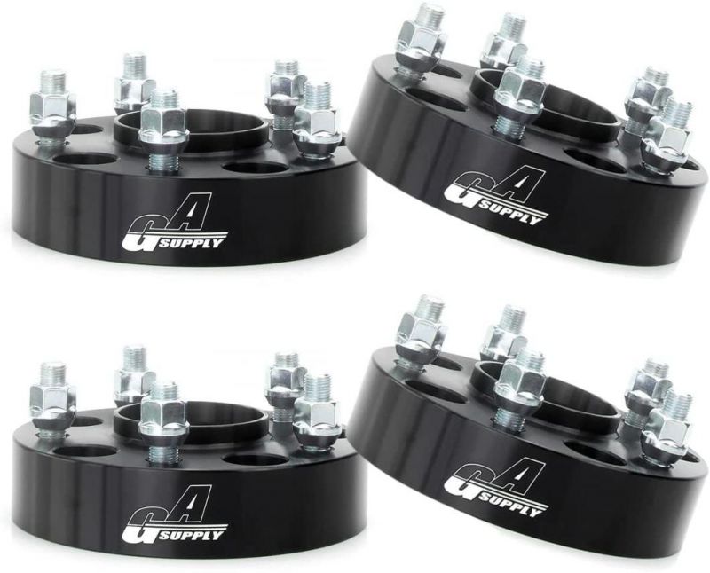 5X5 Wheel Spacers with 1.5" 71.5mm Hub Bore 14X1.5 Studs