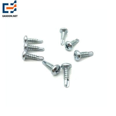 Round Head Self Drilling Screw 8.8 Hardware Fastener Phillips Galvanized Screw