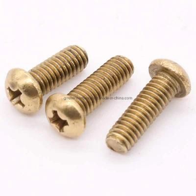Brass Pan Head Screw / Brass Screw with High Quality