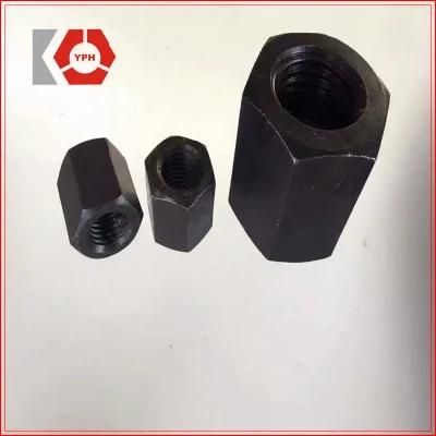 DIN6334 Long Hexagon Nut 3D