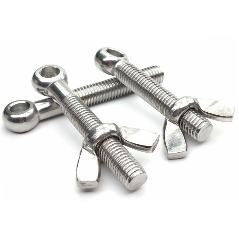 Metric Stainless Steel Eye Bolts M8 M10 GB798 Stainless Steel Eye Bolts