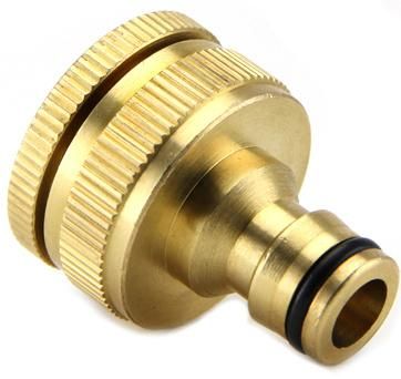 Brass Garden Fitting with 1/2 Plug