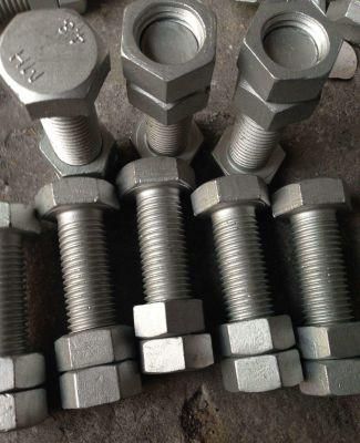 HDG Hex Bolts and Nuts DIN933 DIN931 DIN934 A325