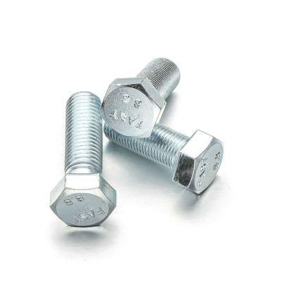 Hot Selling High Quality Carbon Steel Zinc Plated Hexagon Head Bolts