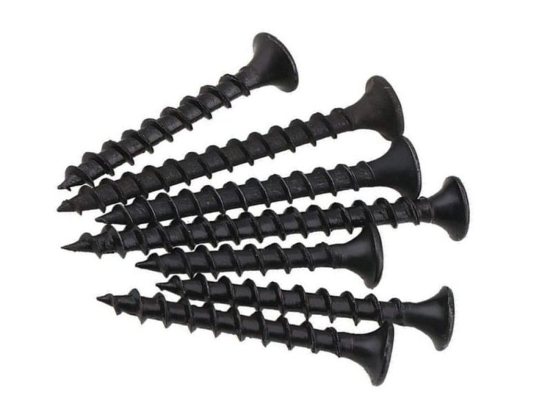 No. 2 Phillips Zinc Yellow Chromate Plated Self Tapping Drywall Screws for Drywall to Wood