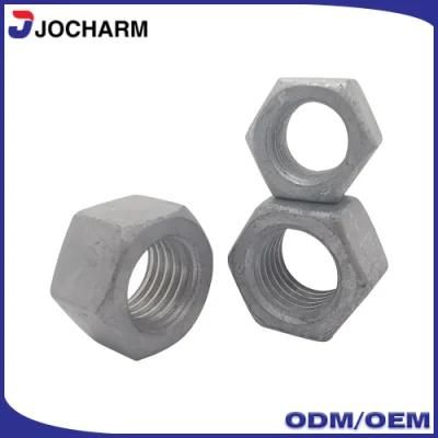 ASTM A194 Grade 2h Hot DIP Galvanized Heavy Hexagon Nut
