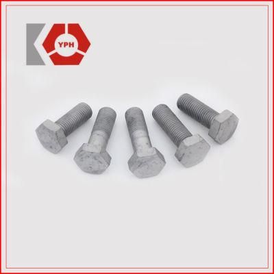 Hex Head Bolts with Yellow Zinc DIN601A