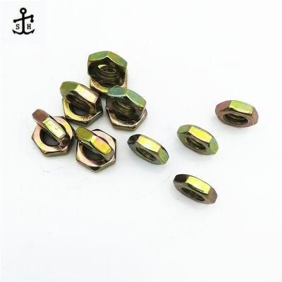 Carbon Steel ISO 4035 Hexagon Thin Nuts Made in China