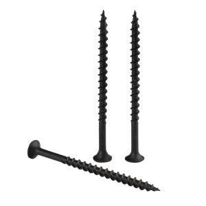 3.5mm (6#) Black Galvanized Phillips Head Gypsum Board Drywall Screws for Wallboard