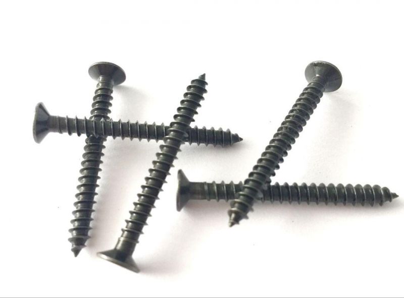 Coarse Thread Bugle Head Drywall Screws with Black Phosphate Coated Size 3.5X35mm Drywall Screws