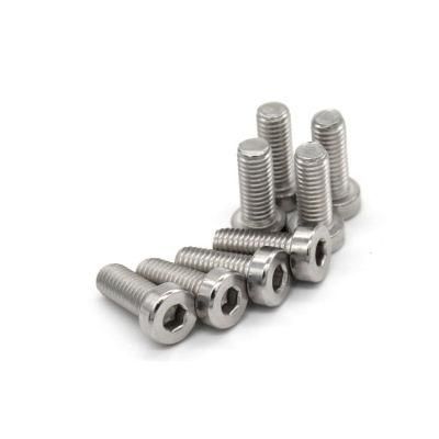 Low Profile Hex/Hexagon Socket Thin Head Cap Machine Screw Bolt DIN7984
