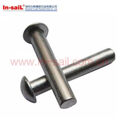 DIN124 Steel Round Head Rivets 10 to 36 mm