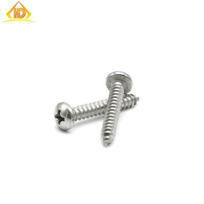 Stainless Steel Cross Recessed Raised Countersunk Head Tapping Screws