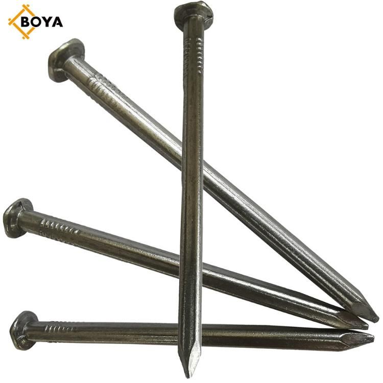 Q195 Polished Nail/Galvanized Iron Roofing Nail/Smooth Shank Common Iron Nail