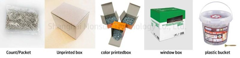 Countersunk Flat Head Cross Recess Black Cabinet Handle Hinge Screw/Furniture Wood/Softwood Screws Made in China