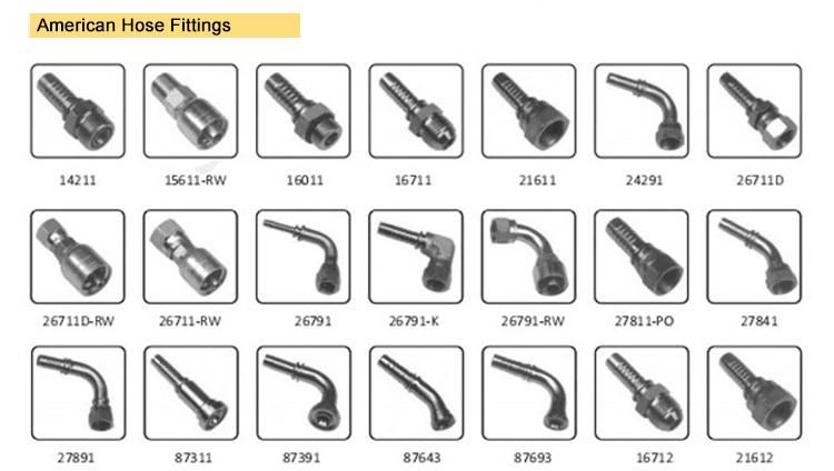 Forged Carbon Steel Stainless Steel45 Degree Metric Bsp Female One Piece Hydraulic Hose Fitting