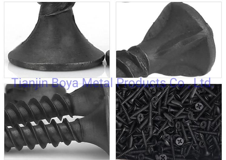 3.5*25mm Carbon Steel Grey Phosphated Philip Bugle Head Drywall Screws