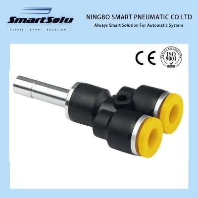 Pwj Type Plastic Hose Quick Connector Pneumatic Combination &amp; Joint Fittings