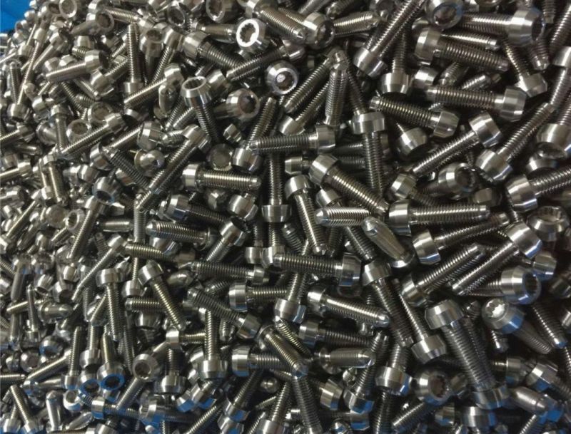 DIN 912 M10 X 50mm Titanium Alloy Wheel Bolt