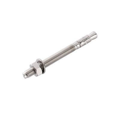 China Supplier Wholesale M20 M10 M12 M36 Concrete Wedge Anchor Bolts Stainless Steel Sleeve Type Expansion Anchor Bolts Price
